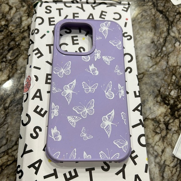 Gently loved used Casetify Purple bumper IPhone 13 Pro case - Picture 10 of 16